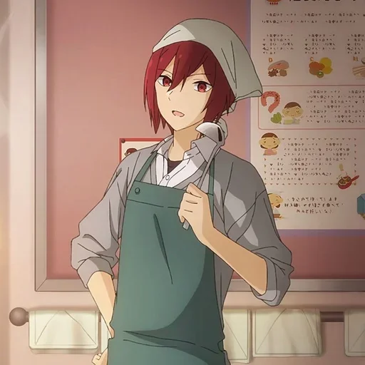 🙂 Стикер «Hori san to Miyamura kun» для Telegram