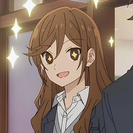 🤩 Стикер «Hori san to Miyamura kun» для Telegram