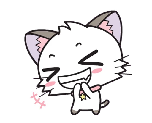 🤣 Стикер «Hoshi and Luna Diary» для Telegram