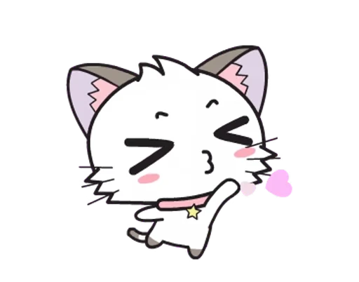 😘 Стикер «Hoshi and Luna Diary» для Telegram