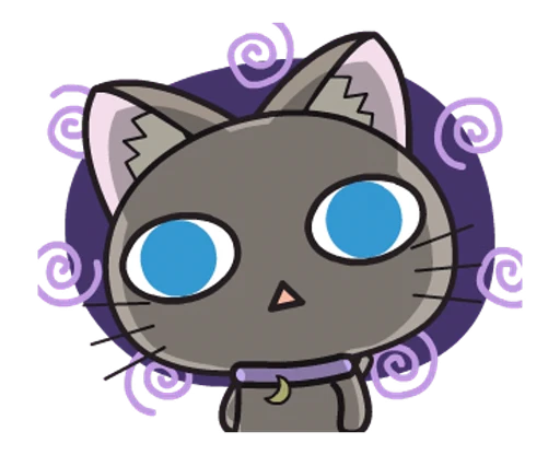 😵‍💫 Стикер «Hoshi and Luna Diary» для Telegram