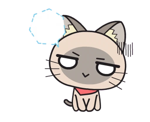🤔 Стикер «Hoshi and Luna Diary» для Telegram