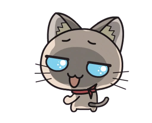 😈 Стикер «Hoshi and Luna Diary» для Telegram