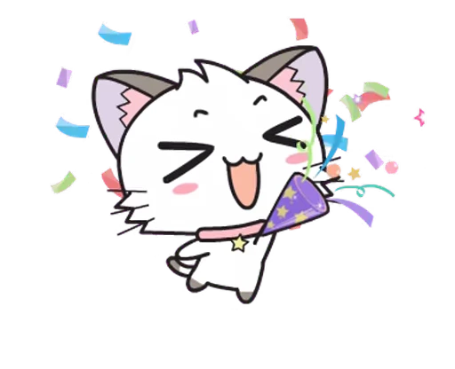 🥳 Стикер «Hoshi and Luna Diary» для Telegram
