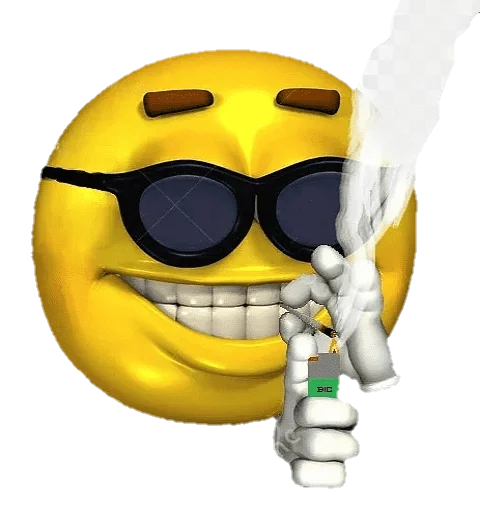 🚬 Стикер «Ultimate колобки для вашего ЭВМ» для Telegram