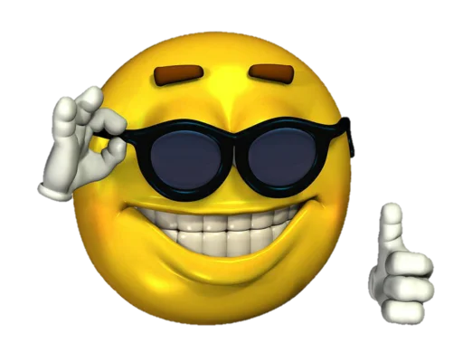 👍 Стикер «Ultimate колобки для вашего ЭВМ» для Telegram