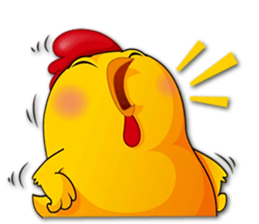 😝 Стикер «Hot Chicken» для Telegram