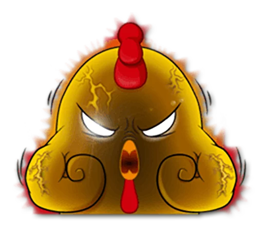 😡 Стикер «Hot Chicken» для Telegram