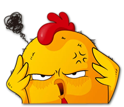😒 Стикер «Hot Chicken» для Telegram