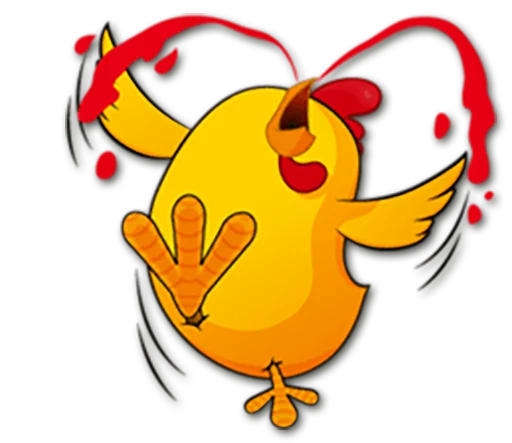 😭 Стикер «Hot Chicken» для Telegram