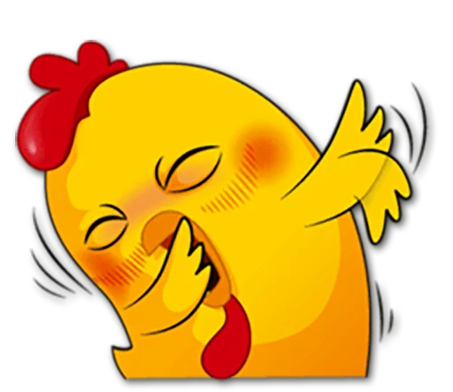 😂 Стикер «Hot Chicken» для Telegram