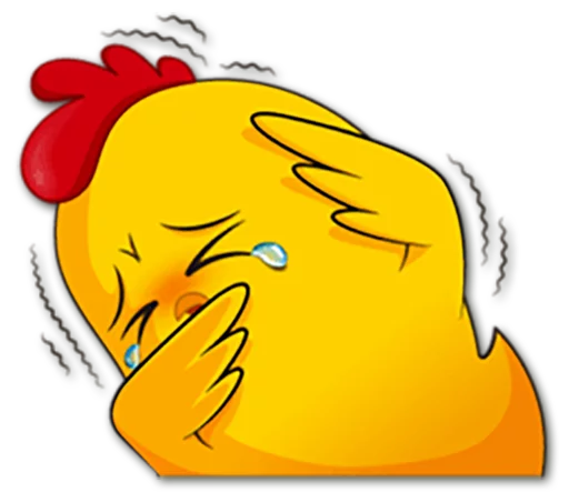 😢 Стикер «Hot Chicken» для Telegram