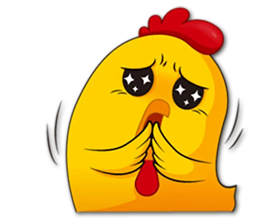🙏 Стикер «Hot Chicken» для Telegram
