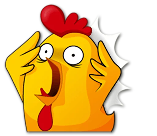 😱 Стикер «Hot Chicken» для Telegram