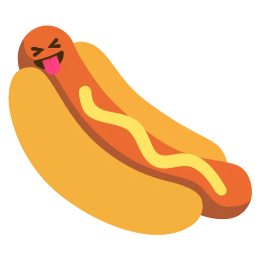 😜 Стикер «hot dogi dog» для Telegram