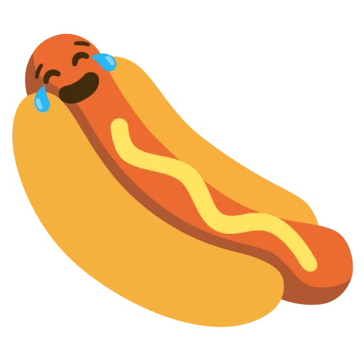 🤣 Стикер «hot dogi dog» для Telegram