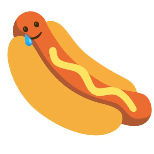 🥲 Стикер «hot dogi dog» для Telegram