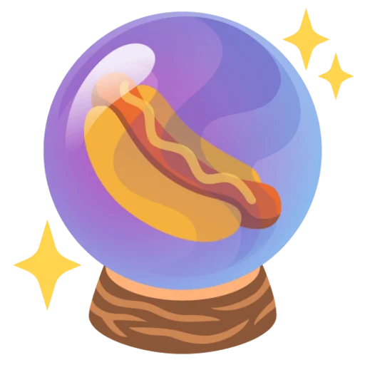 🔮 Стикер «hot dogi dog» для Telegram