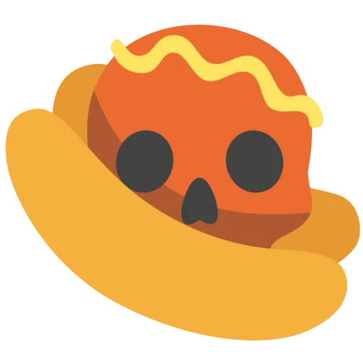 💀 Стикер «hot dogi dog» для Telegram