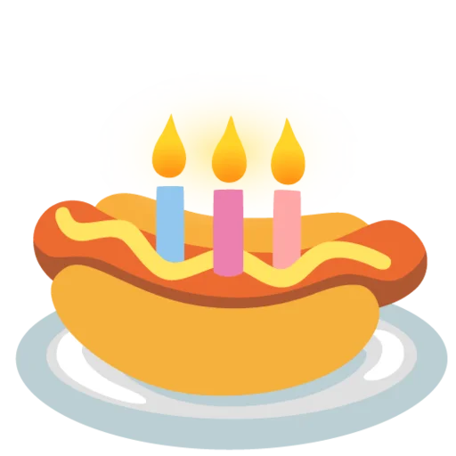 🍰 Стикер «hot dogi dog» для Telegram