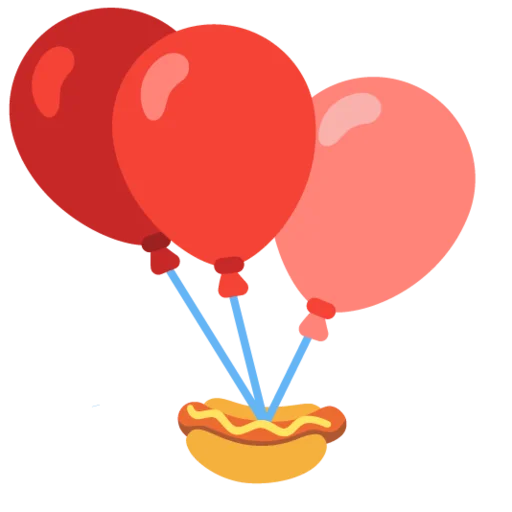 🎈 Стикер «hot dogi dog» для Telegram
