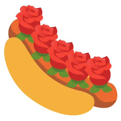 🌹 Стикер «hot dogi dog» для Telegram