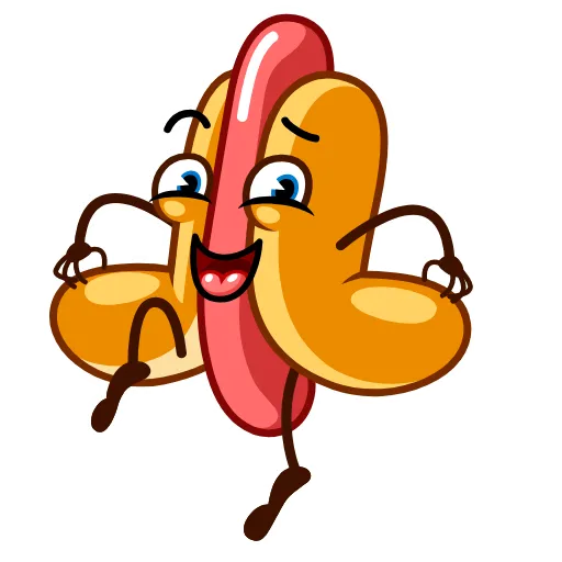 🤨 Стикер «Hot Dog» для Telegram