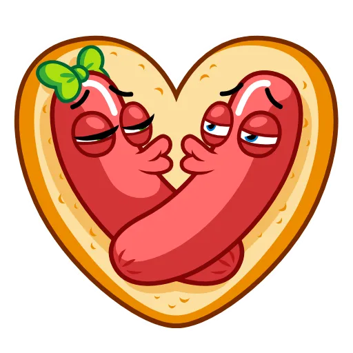 😗 Стикер «Hot Dog» для Telegram