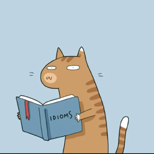 Стикерпак Hot idioms для Telegram