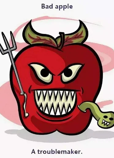 👿 Стикер «Hot idioms» для Telegram