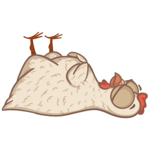 😴 Стикер «Kuritos» для Telegram