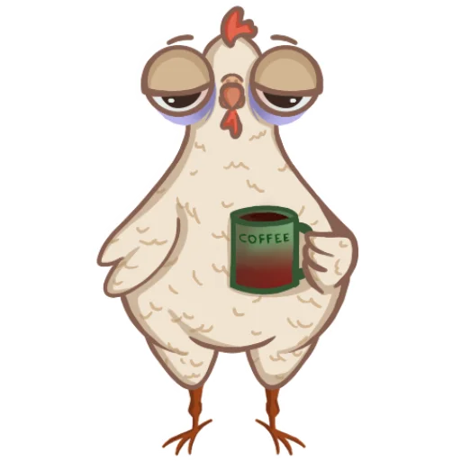 🤕 Стикер «Kuritos» для Telegram