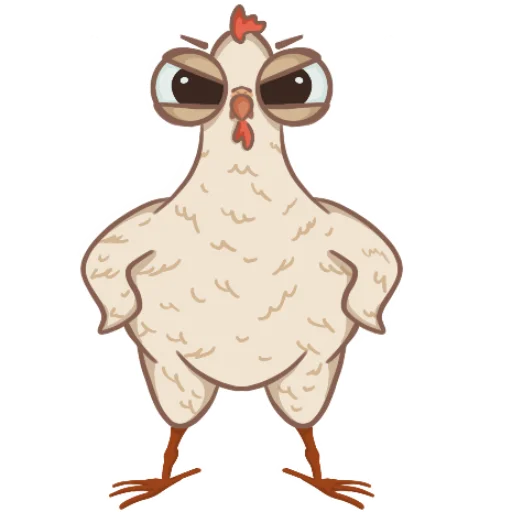 😡 Стикер «Kuritos» для Telegram