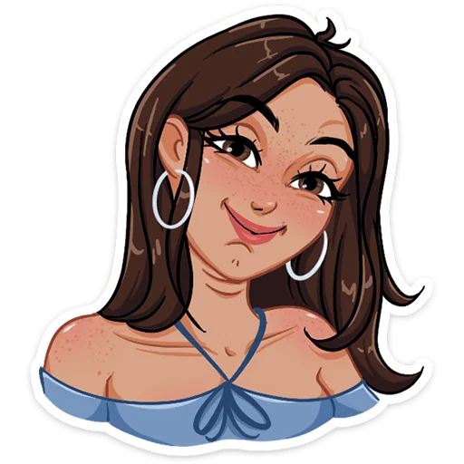 ☺️ Стикер «Жаркая Летта» для Telegram
