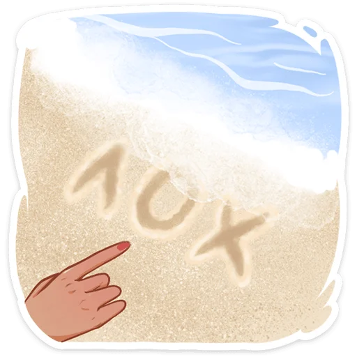 😀 Стикер «Жаркая Летта» для Telegram