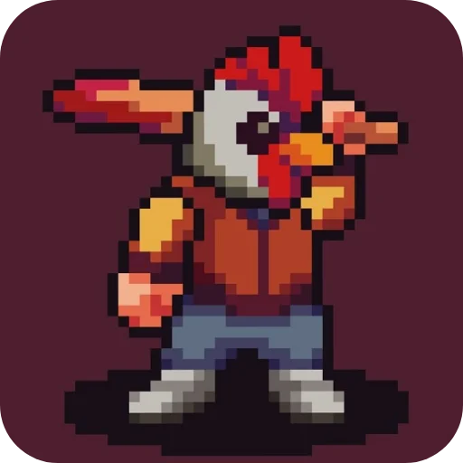 Стикерпак Hotline Miami для Telegram