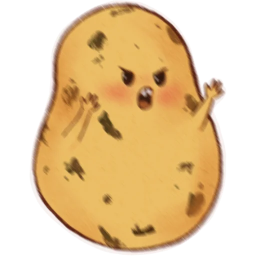 🤬 Стикер «Hot potato» для Telegram