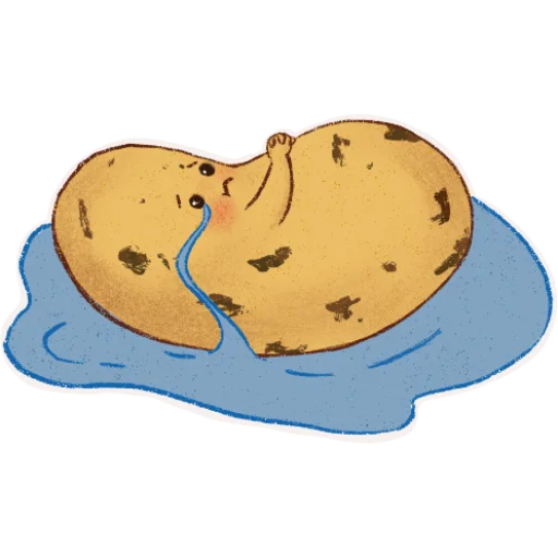 😭 Стикер «Hot potato» для Telegram