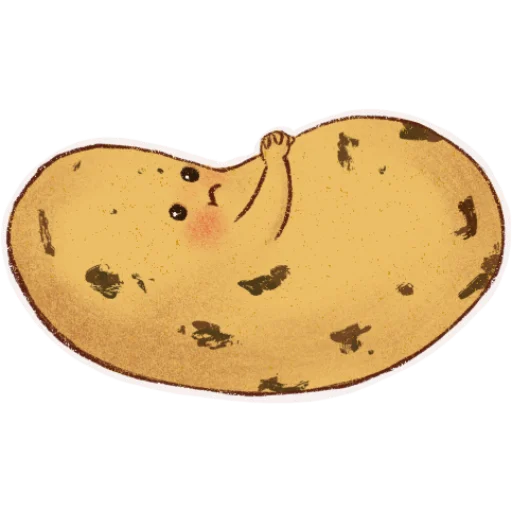 🥲 Стикер «Hot potato» для Telegram