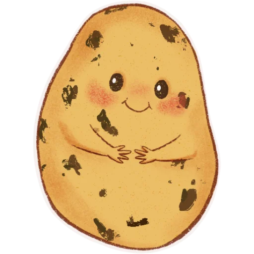 Стикерпак Hot potato для Telegram