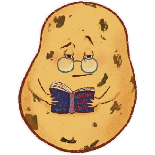 🙃 Стикер «Hot potato» для Telegram