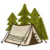 ⛺️ Эмодзи «Дом на колёсах» для Telegram