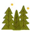 🌲 Эмодзи «Дом на колёсах» для Telegram