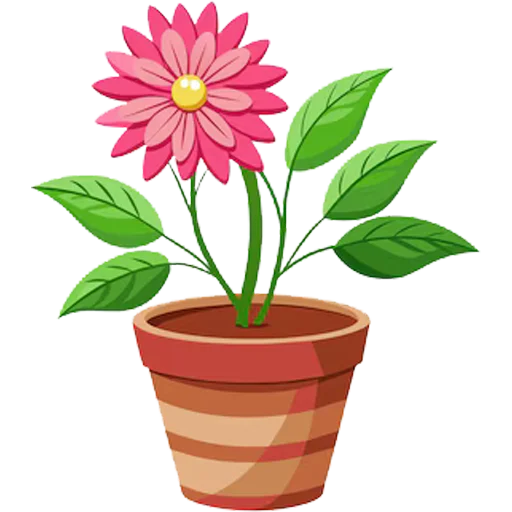 🪴 Стикер «House Plants» для Telegram