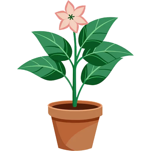 🪴 Стикер «House Plants» для Telegram
