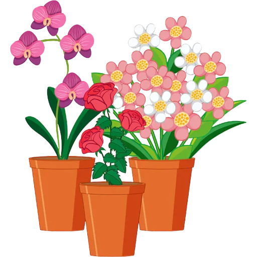 🪴 Стикер «House Plants» для Telegram