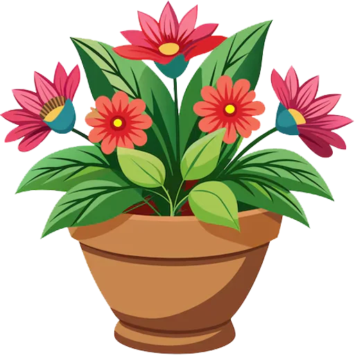 🪴 Стикер «House Plants» для Telegram