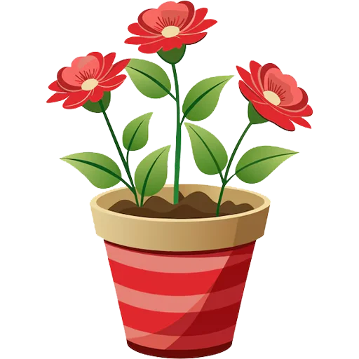 🪴 Стикер «House Plants» для Telegram