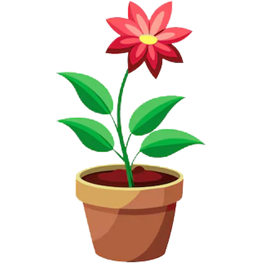 🪴 Стикер «House Plants» для Telegram
