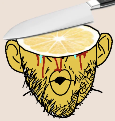 🍋 Стикер «Sneedington the first, house of chucks» для Telegram